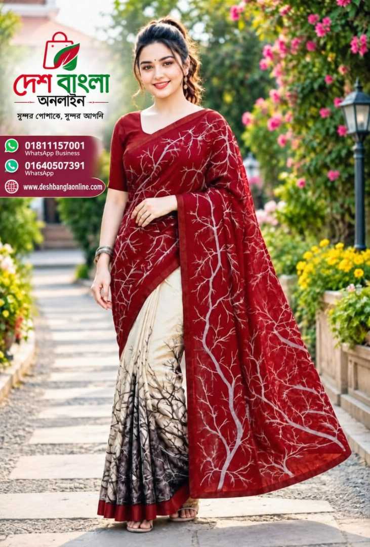প্রিমিয়াম,কোয়ালিটি,শাড়ী,ব্লাউজ,পিস,সহ,