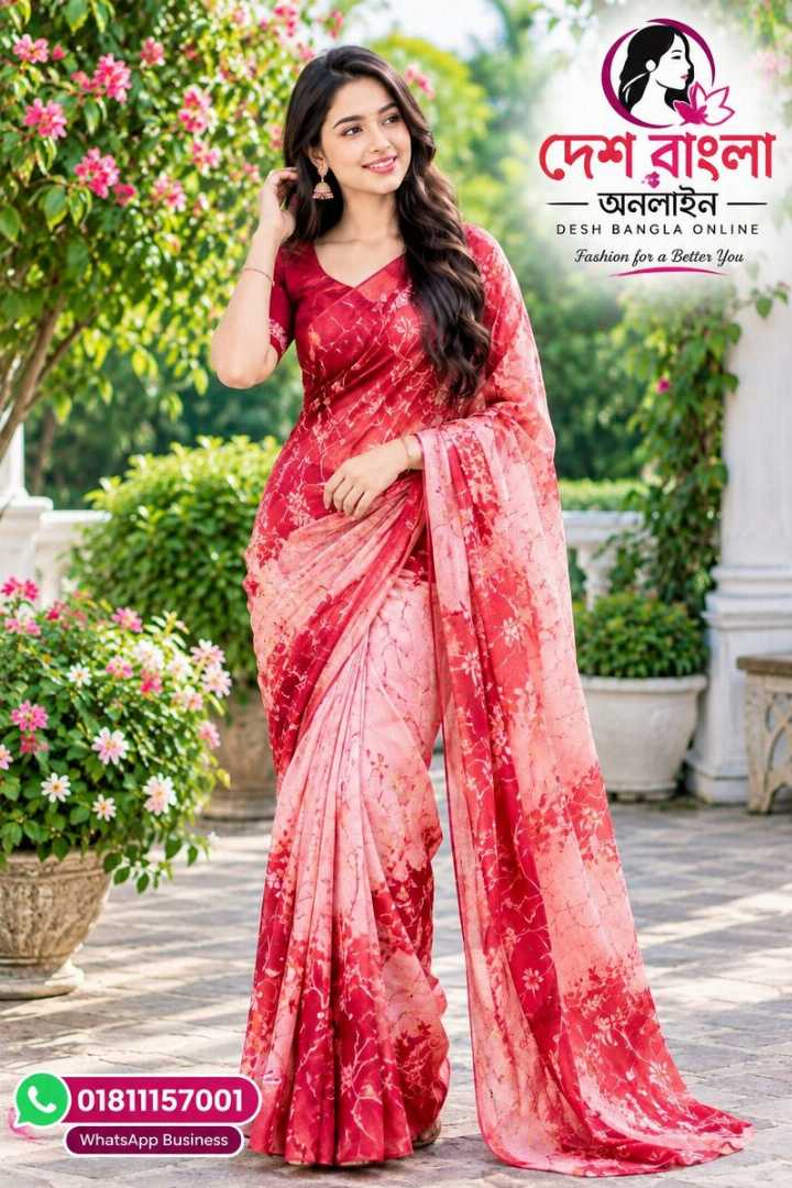 প্রিমিয়াম,কোয়ালিটি,শাড়ী,ব্লাউজ,পিস,সহ,